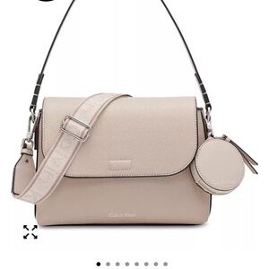 Calvin Klein Beige Crossbody Bag